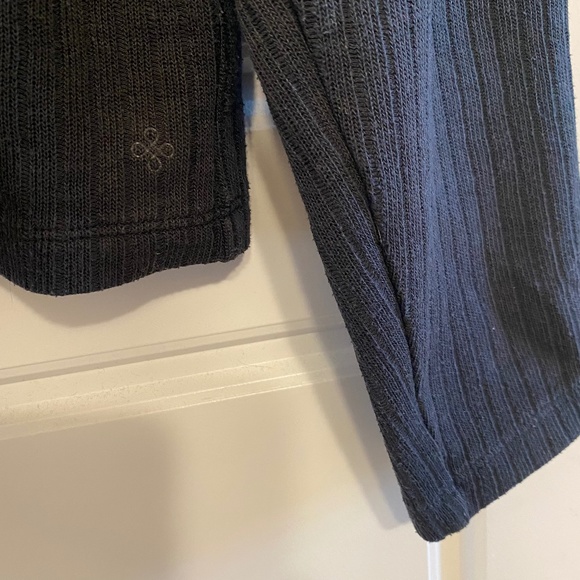 Shambhala Ribbed Black Hoodie - Picture 6 of 8